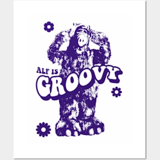 ALF groovy tie dye Posters and Art